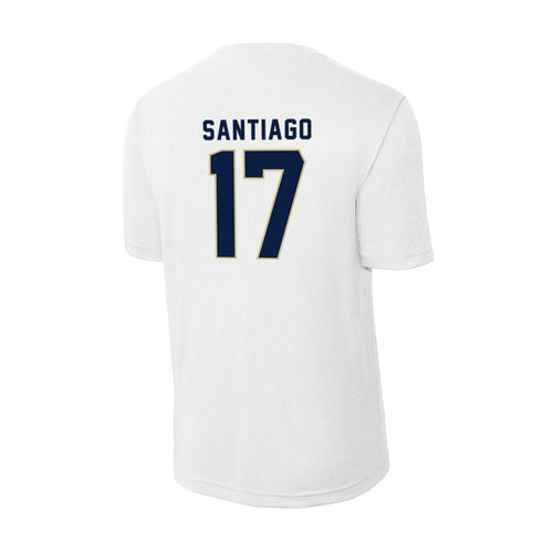 Akron - NCAA Women's Swimming & Diving : Alanis Santiago - Activewear T-shirt Hoodie, Sweatshirt | PureTeeCo.com (Image 2)
