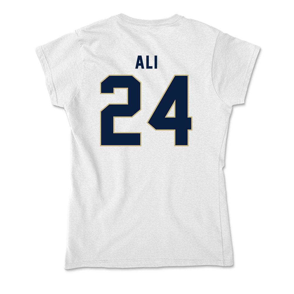 Akron - NCAA Men's Basketball : Ali Ali - Soft Style Women‚Äôs T-Shirt Hoodie, Sweatshirt | PureTeeCo.com (Image 2)