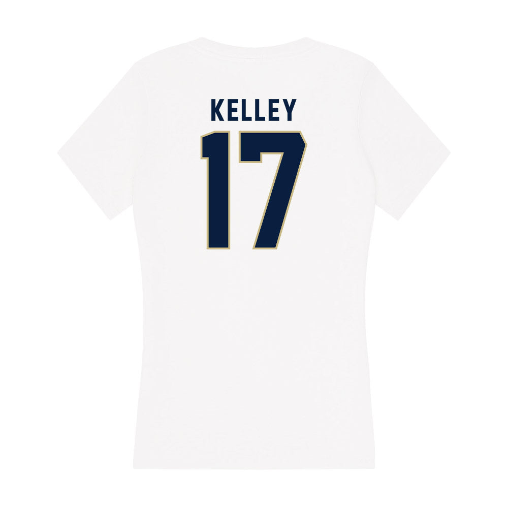Akron - NCAA Baseball : Jack Kelley - Women's V-Neck T-Shirt Hoodie, Sweatshirt | PureTeeCo.com (Image 2)