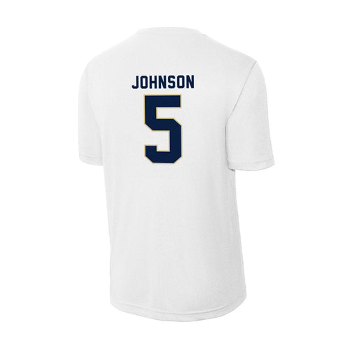 Akron - NCAA Men's Basketball : Tavari Johnson - Activewear T-shirt Hoodie, Sweatshirt | PureTeeCo.com (Image 2)