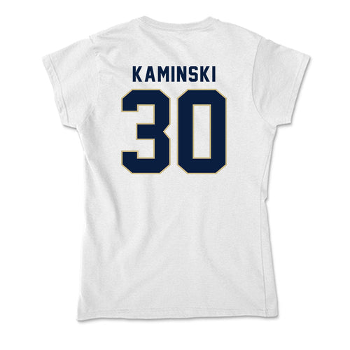 Akron - NCAA Men's Soccer : Brett Kaminski - Soft Style Women‚Äôs T-Shirt Hoodie, Sweatshirt | PureTeeCo.com (Image 2)