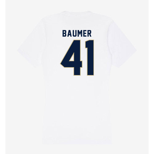 Akron - NCAA Women's Lacrosse : Sarah Baumer - Women's V-Neck T-Shirt Hoodie, Sweatshirt | PureTeeCo.com (Image 2)
