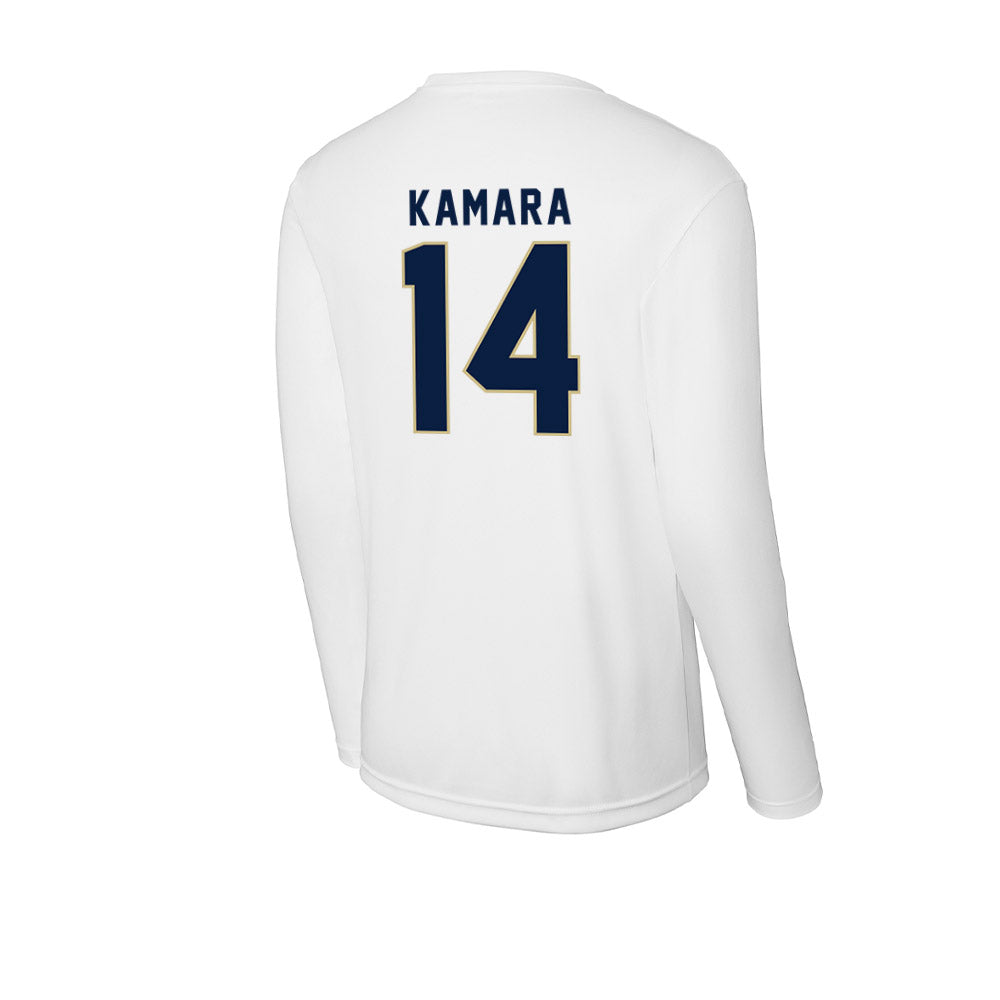 Akron - NCAA Football : Ben Kamara - Activewear Long Sleeve T-Shirt Hoodie, Sweatshirt | PureTeeCo.com (Image 2)