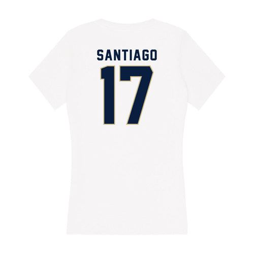 Akron - NCAA Women's Swimming & Diving : Alanis Santiago - Women's V-Neck T-Shirt Hoodie, Sweatshirt (Image 2)