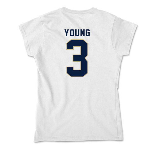 Akron - NCAA Men's Basketball : Sharron Young - Soft Style Women‚Äôs T-Shirt Hoodie, Sweatshirt | PureTeeCo.com (Image 2)