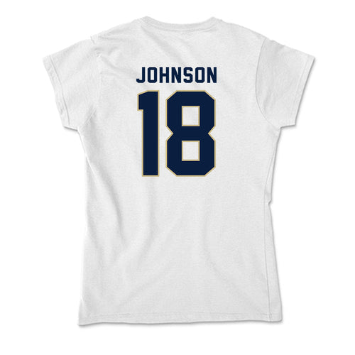 Akron - NCAA Football : DiMarco Johnson - Soft Style Women‚Äôs T-Shirt Hoodie, Sweatshirt | PureTeeCo.com (Image 2)