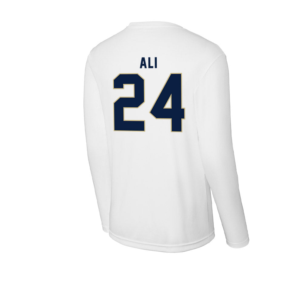Akron - NCAA Men's Basketball : Ali Ali - Activewear Long Sleeve T-Shirt Hoodie, Sweatshirt | PureTeeCo.com (Image 2)