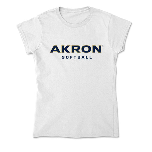 Akron - NCAA Softball : Macy Walters - Soft Style Women‚Äôs T-Shirt Hoodie, Sweatshirt | PureTeeCo.com (Image 1)
