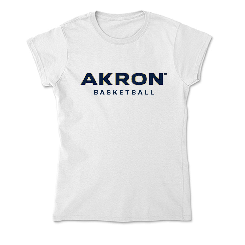 Akron - NCAA Men's Basketball : Tavari Johnson - Soft Style Women‚Äôs T-Shirt Hoodie, Sweatshirt | PureTeeCo.com (Image 1)