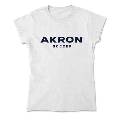 Akron - NCAA Men's Soccer : Brett Kaminski - Soft Style Women‚Äôs T-Shirt Hoodie, Sweatshirt | PureTeeCo.com (Image 1)