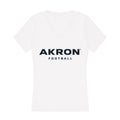 Akron - NCAA Football : Gregory Allen Jones JR. - Women's V-Neck T-Shirt Hoodie, Sweatshirt | PureTeeCo.com (Image 1)