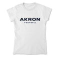 Akron - NCAA Football : Delvin Morris - Soft Style Women‚Äôs T-Shirt Hoodie, Sweatshirt | PureTeeCo.com (Image 1)