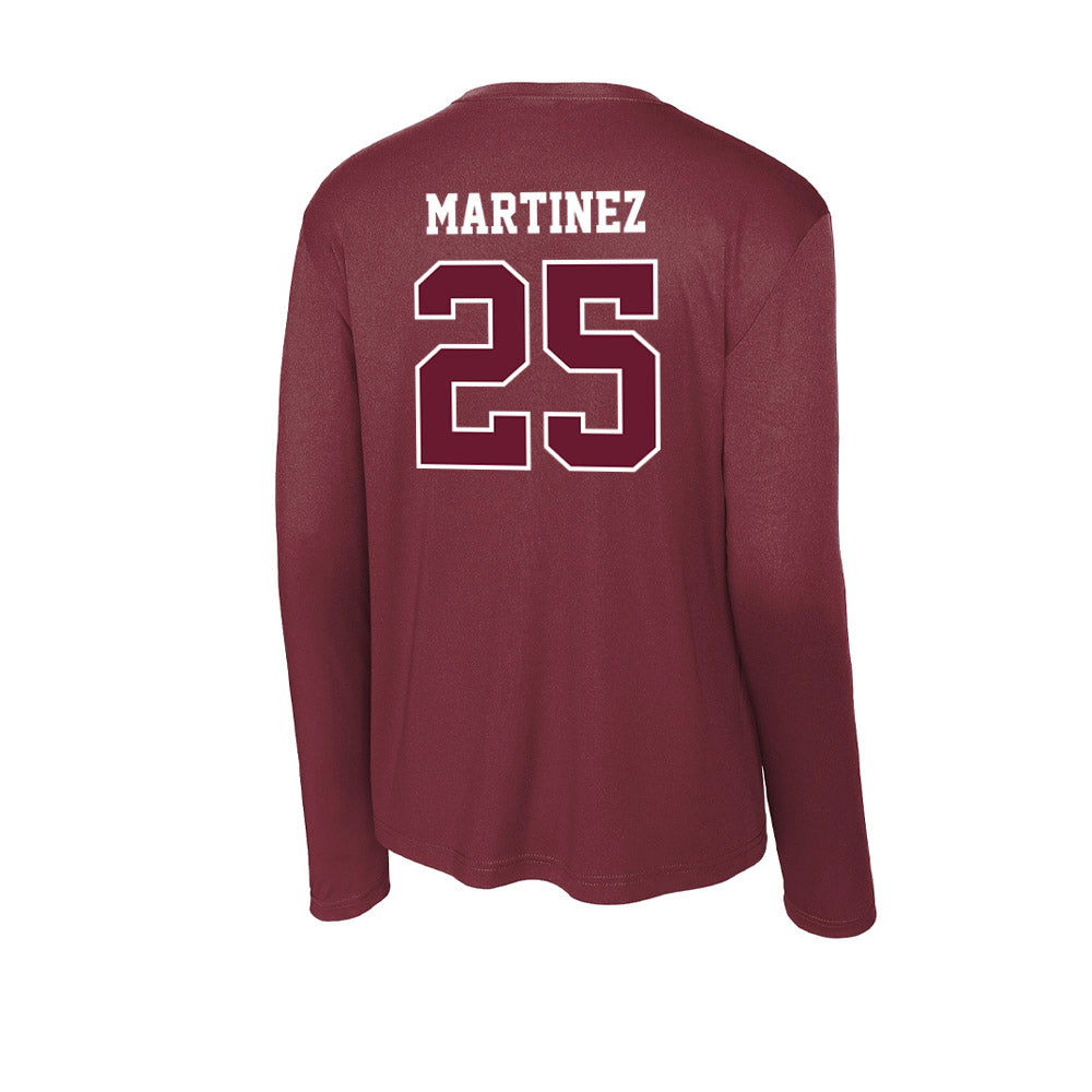 AAMU - NCAA Women's Volleyball : Wendy Martinez - Activewear Long Sleeve T-Shirt Hoodie, Sweatshirt | PureTeeCo.com (Image 2)