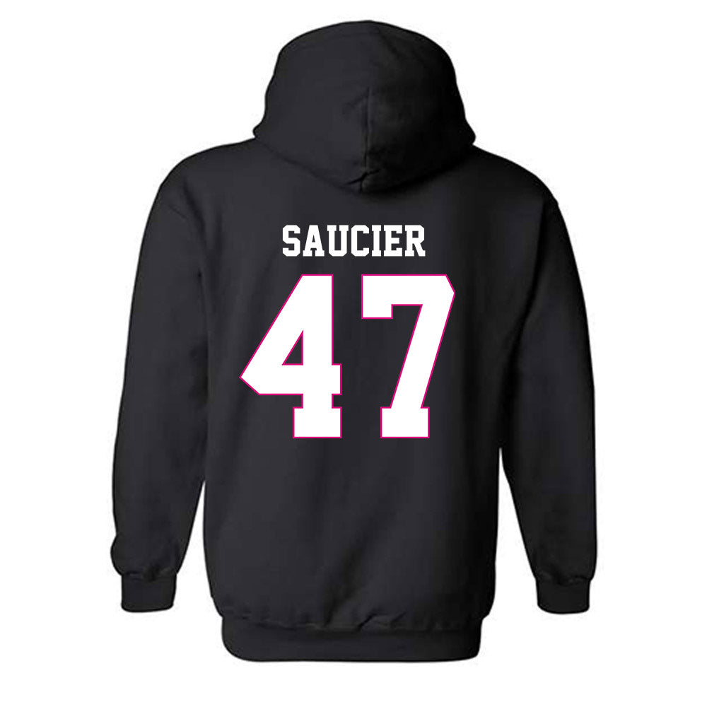 Alabama - Football Alumni : Robert Saucier - Fashion Shersey Hooded Sweatshirt T-Shirts, Hoodie | PureTeeCo.com (Image 2)