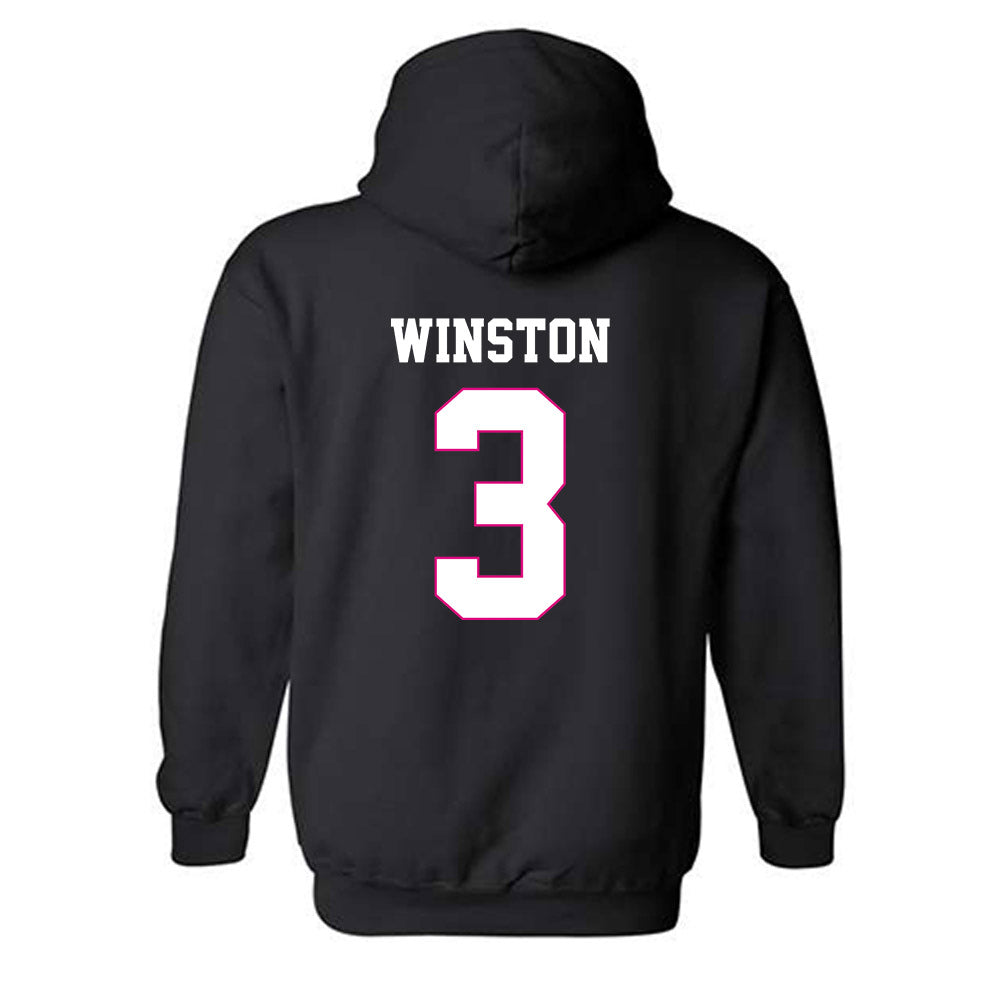 Alabama - Men's Basketball Alumni : Kennedy Winston - Fashion Shersey Hooded Sweatshirt T-Shirts, Hoodie (Image 2)