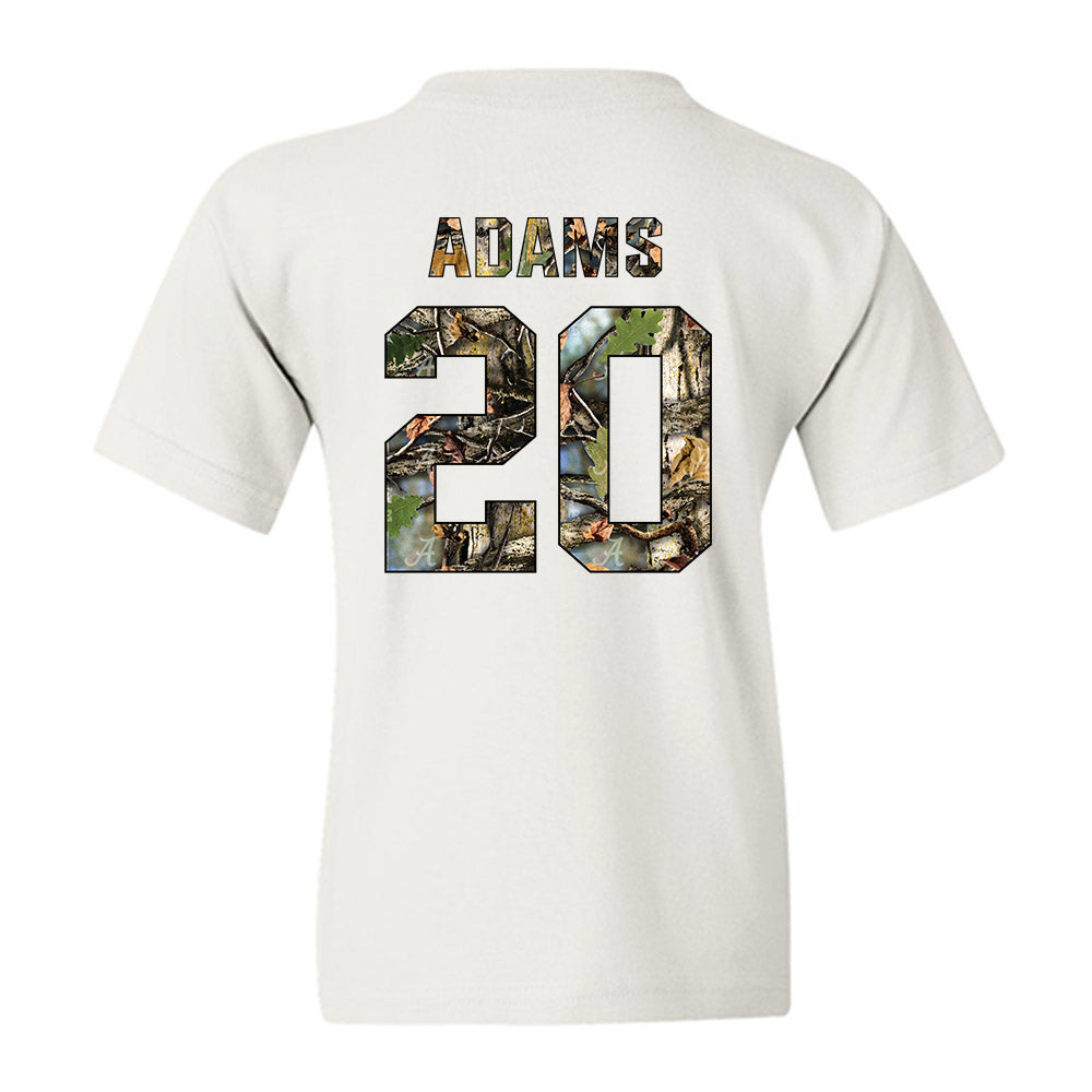 Alabama - NCAA Baseball : Zane Adams - Youth T-Shirt Style001 Hoodie, Sweatshirt | PureTeeCo.com (Image 2)