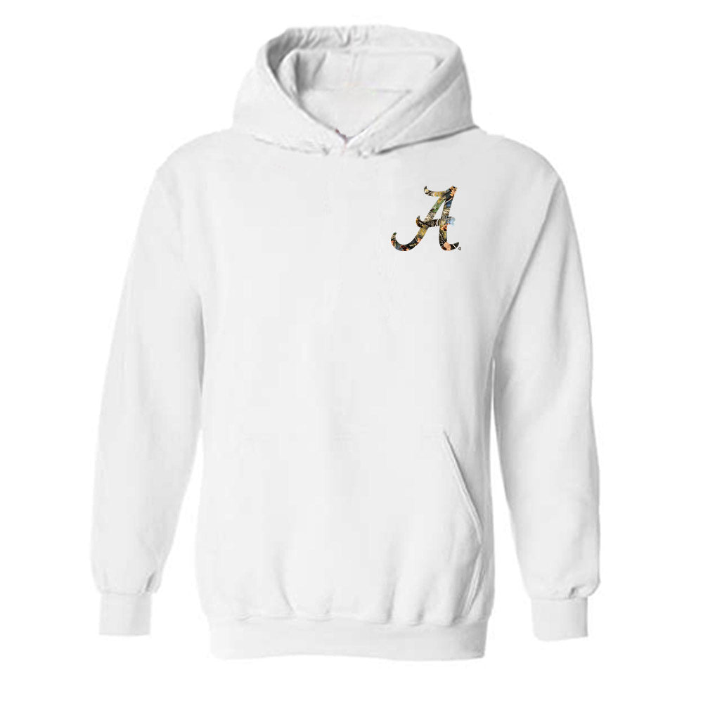Alabama - NCAA Baseball : Coulson Buchanan - Tree Tide‚Ñ¢ Camo Hooded Sweatshirt T-Shirts, Hoodie | PureTeeCo.com (Image 1)