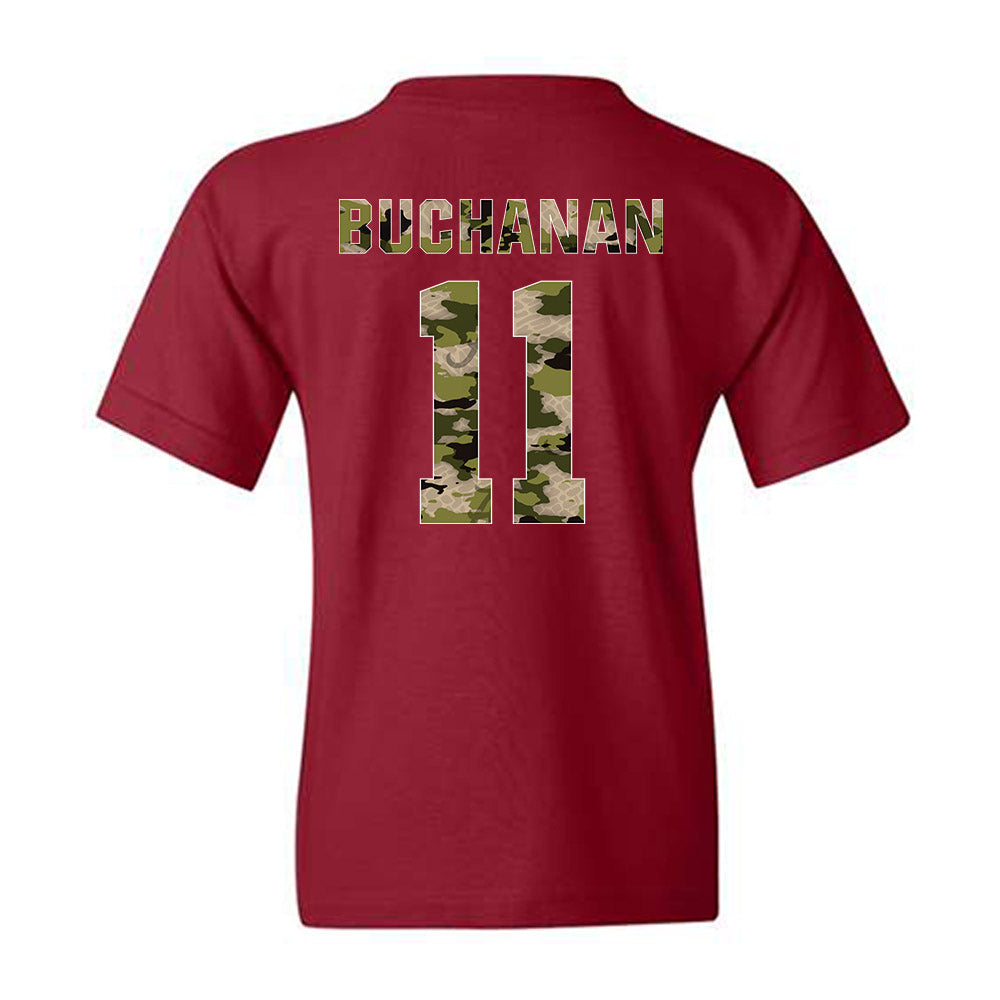 Alabama - NCAA Baseball : Coulson Buchanan - Tusk‚Ñ¢ Camo Script A Youth T-Shirt Hoodie, Sweatshirt | PureTeeCo.com (Image 2)