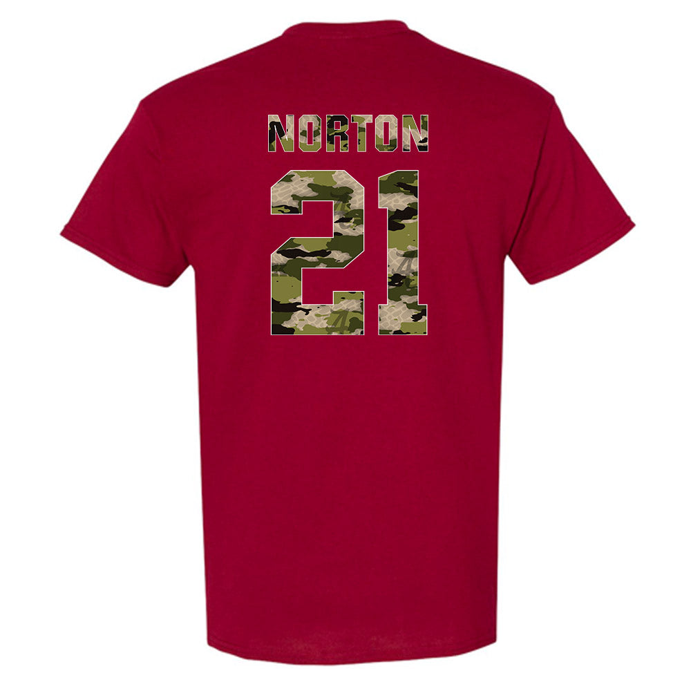 Alabama - NCAA Baseball : Brennen Norton - Tusk‚Ñ¢ Camo Script A T-Shirt Hoodie, Sweatshirt | PureTeeCo.com (Image 2)