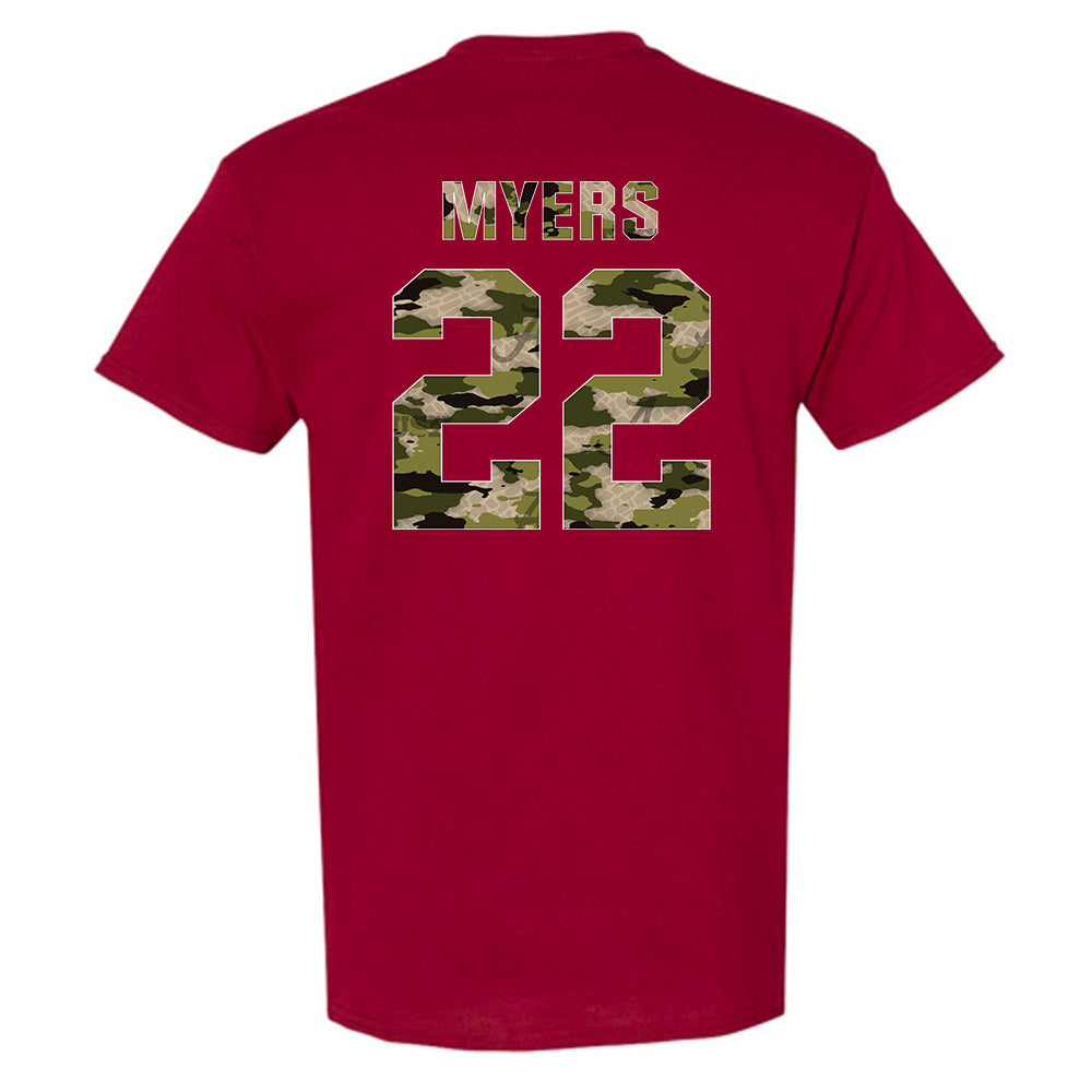Alabama - NCAA Baseball : Braylon Myers - Tusk‚Ñ¢ Camo Script A T-Shirt Hoodie, Sweatshirt | PureTeeCo.com (Image 2)