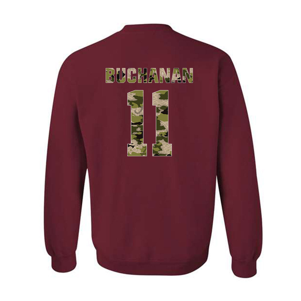 Alabama - NCAA Baseball : Coulson Buchanan - Tusk‚Ñ¢ Camo Script A Crewneck Sweatshirt T-Shirts, Hoodie (Image 2)