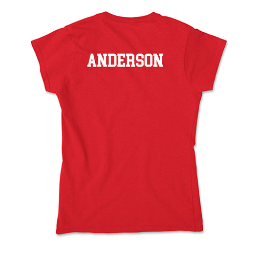 '- NCAA Men's Track & Field : Donavan Anderson - Soft Style Women‚Äôs T-Shirt Hoodie, Sweatshirt | PureTeeCo.com (Image 2)