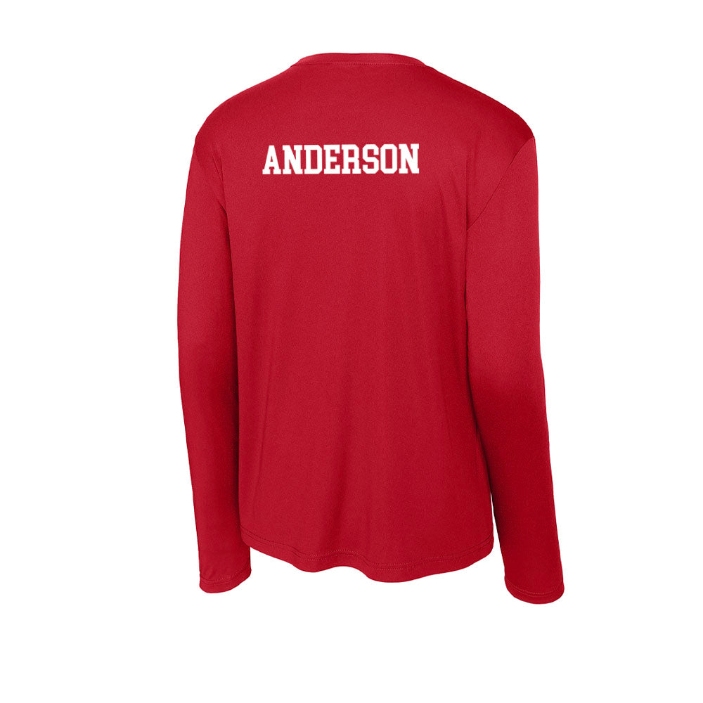 '- NCAA Men's Track & Field : Donavan Anderson - Activewear Long Sleeve T-Shirt Hoodie, Sweatshirt | PureTeeCo.com (Image 2)