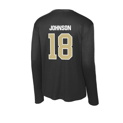 Akron - NCAA Football : DiMarco Johnson - Activewear Long Sleeve T-Shirt Hoodie, Sweatshirt | PureTeeCo.com (Image 2)