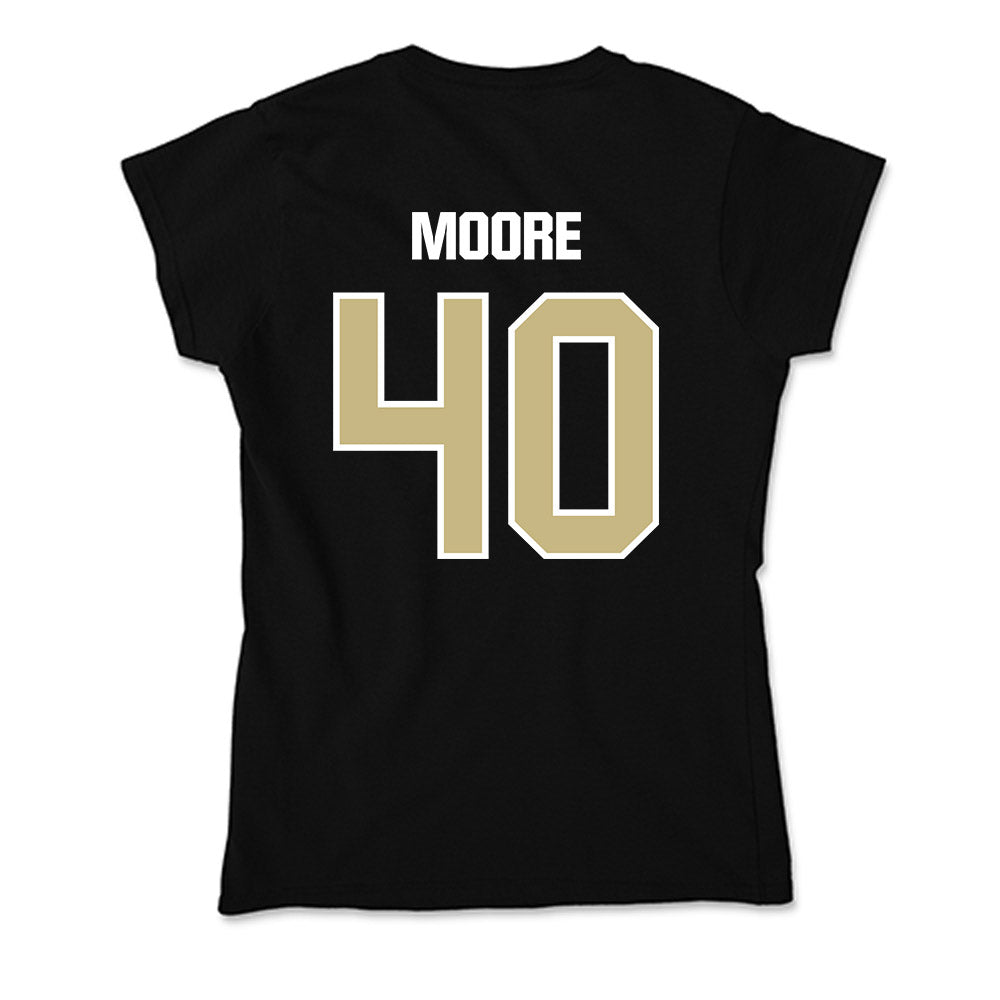 Akron - NCAA Baseball : David Moore - Soft Style Women‚Äôs T-Shirt Style001 Hoodie, Sweatshirt | PureTeeCo.com (Image 2)