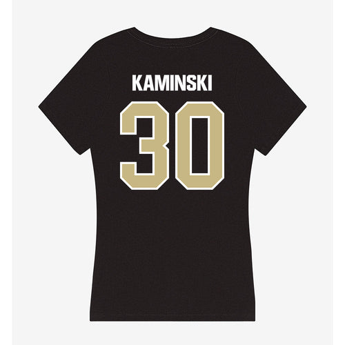 Akron - NCAA Men's Soccer : Brett Kaminski - Women's V-Neck T-Shirt Style001 Hoodie, Sweatshirt | PureTeeCo.com (Image 2)