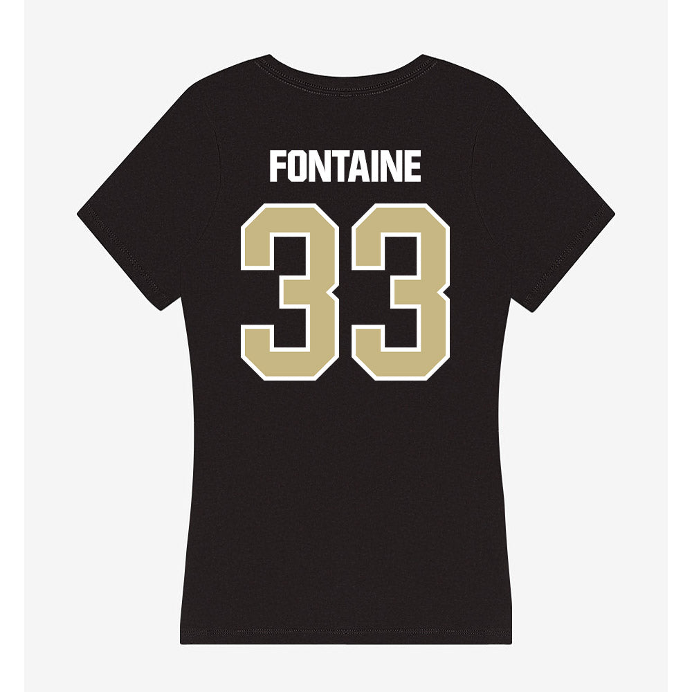 Akron - NCAA Women's Lacrosse : Keira Fontaine - Women's V-Neck T-Shirt Style001 Hoodie, Sweatshirt | PureTeeCo.com (Image 2)