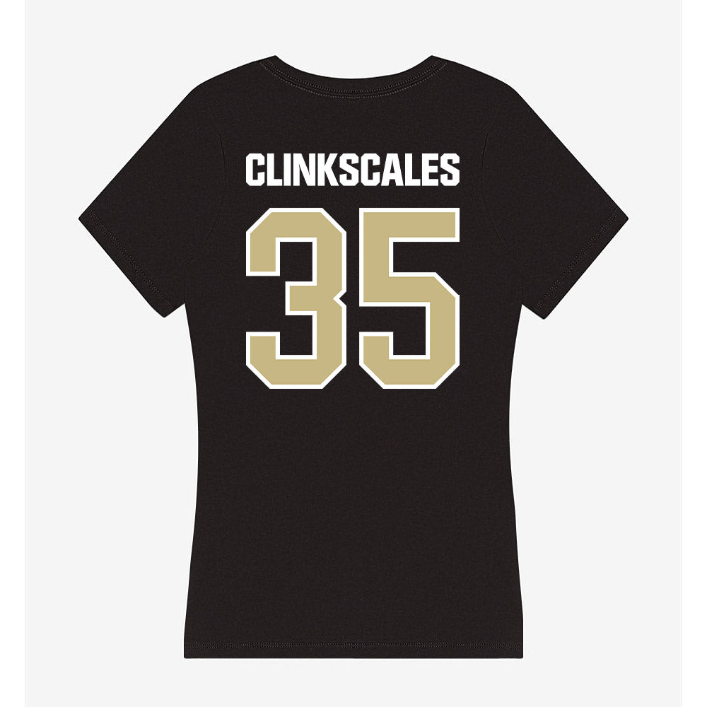 Akron - NCAA Women's Lacrosse : Jaelyn Clinkscales - Women's V-Neck T-Shirt Style001 Hoodie, Sweatshirt (Image 2)