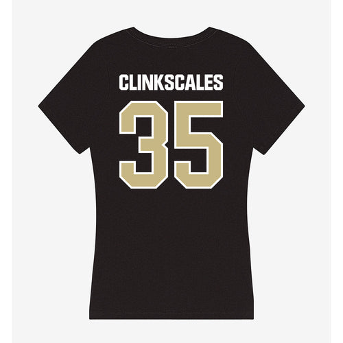 Akron - NCAA Women's Lacrosse : Jaelyn Clinkscales - Women's V-Neck T-Shirt Style001 Hoodie, Sweatshirt (Image 2)