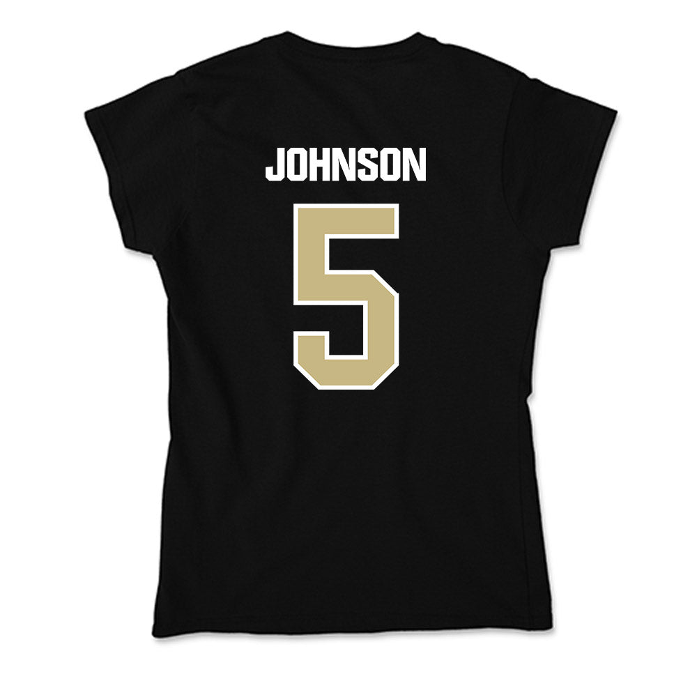 Akron - NCAA Men's Basketball : Tavari Johnson - Soft Style Women‚Äôs T-Shirt Style001 Hoodie, Sweatshirt (Image 2)