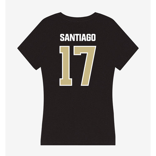 Akron - NCAA Women's Swimming & Diving : Alanis Santiago - Women's V-Neck T-Shirt Style001 Hoodie, Sweatshirt (Image 2)