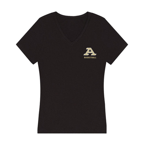 Akron - NCAA Men's Basketball : Sharron Young - Women's V-Neck T-Shirt Style001 Hoodie, Sweatshirt | PureTeeCo.com (Image 1)