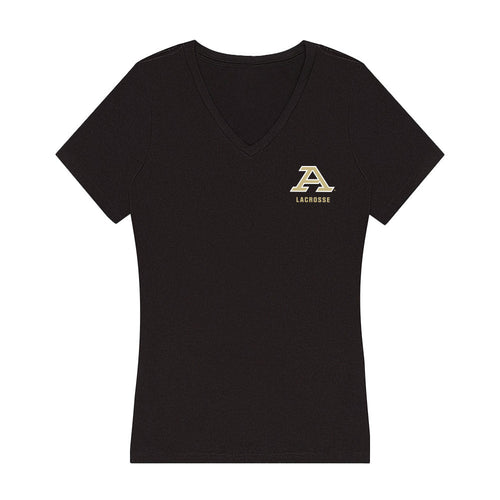 Akron - NCAA Women's Lacrosse : Keira Fontaine - Women's V-Neck T-Shirt Style001 Hoodie, Sweatshirt | PureTeeCo.com (Image 1)