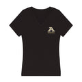 Akron - NCAA Women's Basketball : Lanae Riley - Women's V-Neck T-Shirt Style001 Hoodie, Sweatshirt | PureTeeCo.com (Image 1)