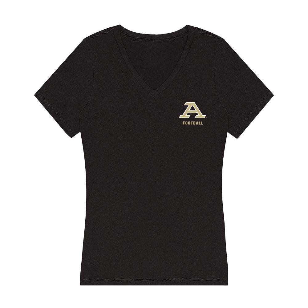 Akron - NCAA Football : Jamari Somerville - Women's V-Neck T-Shirt Hoodie, Sweatshirt | PureTeeCo.com (Image 1)