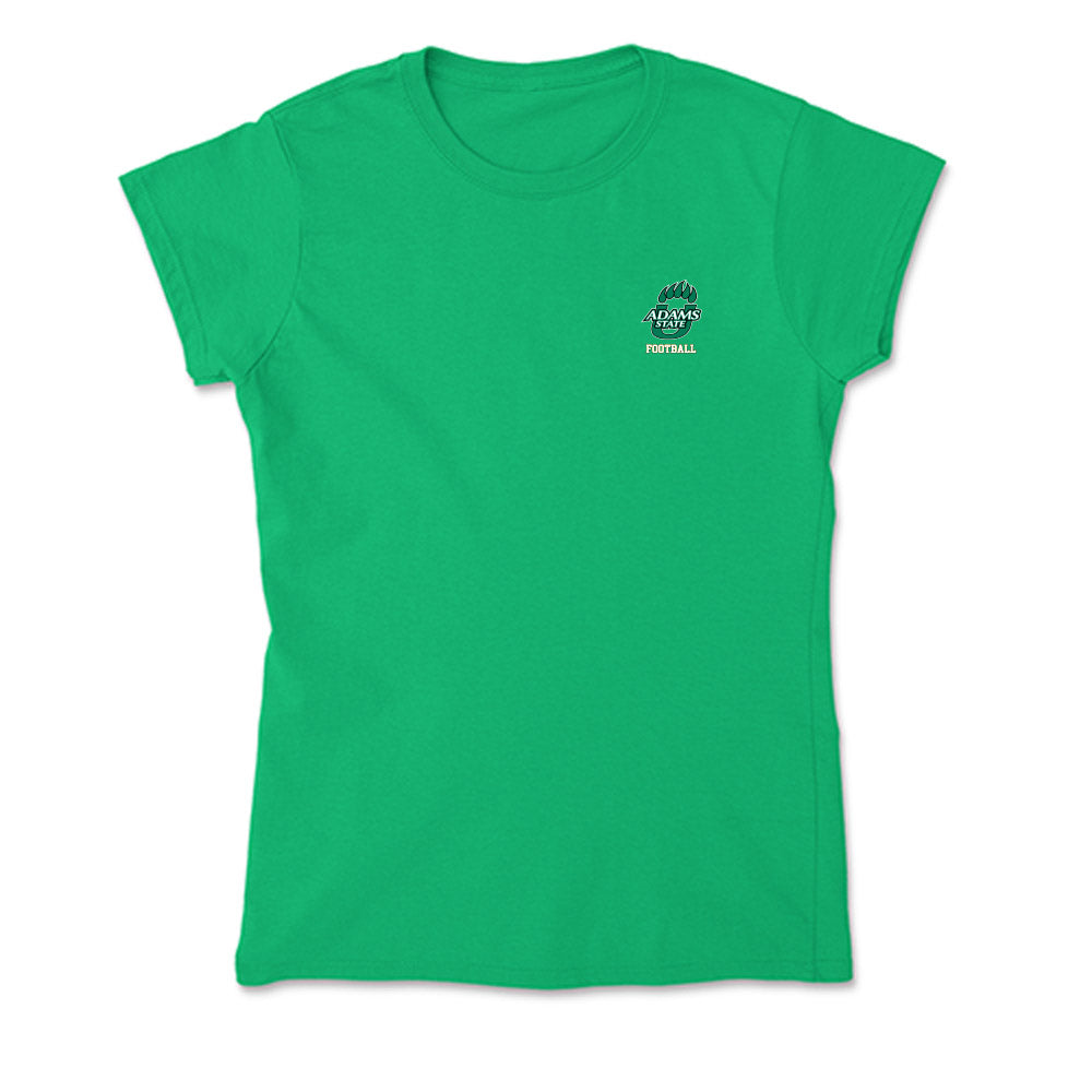 Adams State - NCAA Football : Logan Mogg - Soft Style Women‚Äôs T-Shirt Hoodie, Sweatshirt | PureTeeCo.com (Image 1)