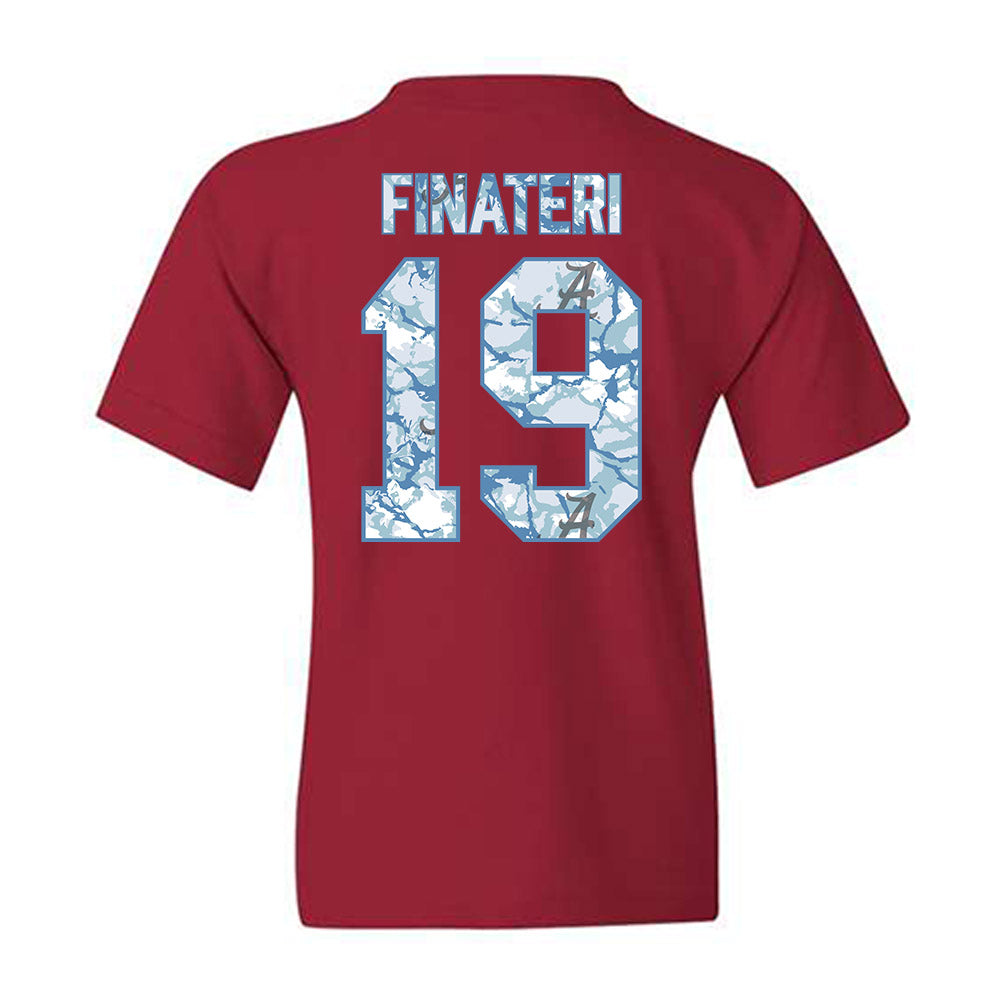Alabama - NCAA Baseball : Aeden Finateri - Hydrobama‚Ñ¢ Youth T-Shirt Style001 Hoodie, Sweatshirt | PureTeeCo.com (Image 2)