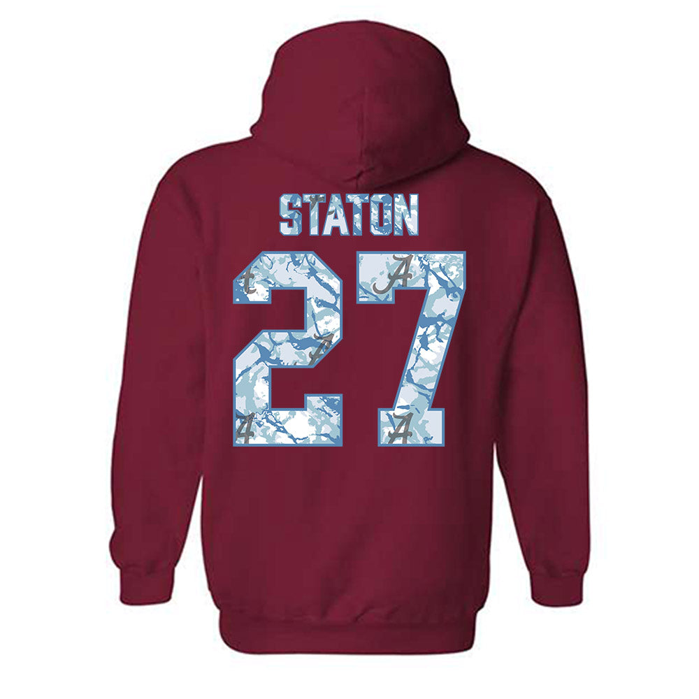 Alabama - NCAA Baseball : Garrett Staton - Hydrobama‚Ñ¢ Hooded Sweatshirt Style001 T-Shirts, Hoodie | PureTeeCo.com (Image 2)