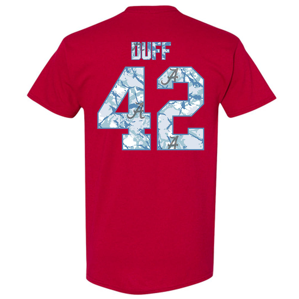 Alabama - NCAA Baseball : Ahmaad Duff - Hydrobama‚Ñ¢ T-Shirt Hoodie, Sweatshirt | PureTeeCo.com (Image 2)
