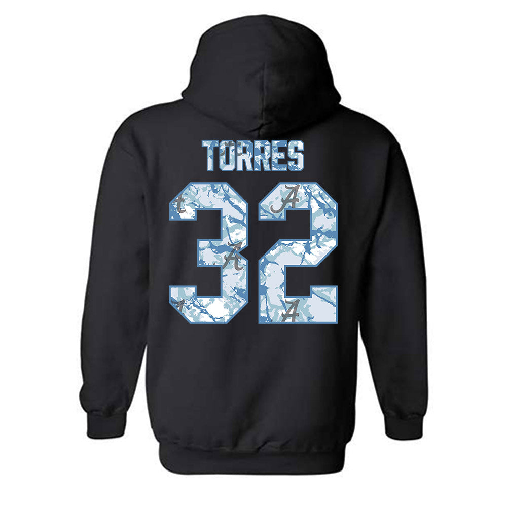 Alabama - NCAA Baseball : Jason Torres - Hydrobama‚Ñ¢ Hooded Sweatshirt T-Shirts, Hoodie | PureTeeCo.com (Image 2)