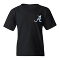 Alabama - NCAA Baseball : Austin Morris - Hydrobama‚Ñ¢ Youth T-Shirt Hoodie, Sweatshirt | PureTeeCo.com (Image 1)