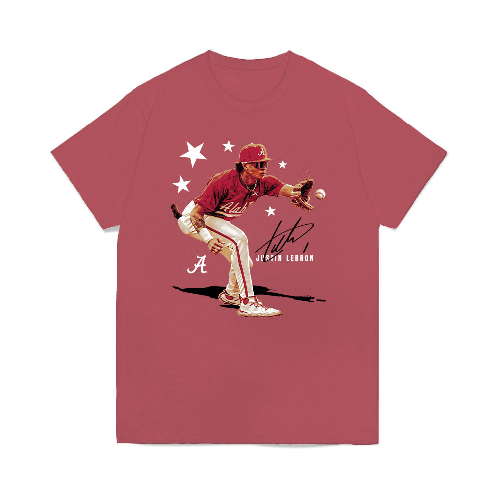 Alabama - NCAA Baseball : Justin Lebron - Premium T-Shirt Hoodie, Sweatshirt | PureTeeCo.com