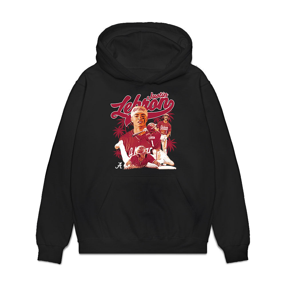 Alabama - NCAA Baseball : Justin Lebron - Premium Hooded Sweatshirt Style002 T-Shirts, Hoodie | PureTeeCo.com