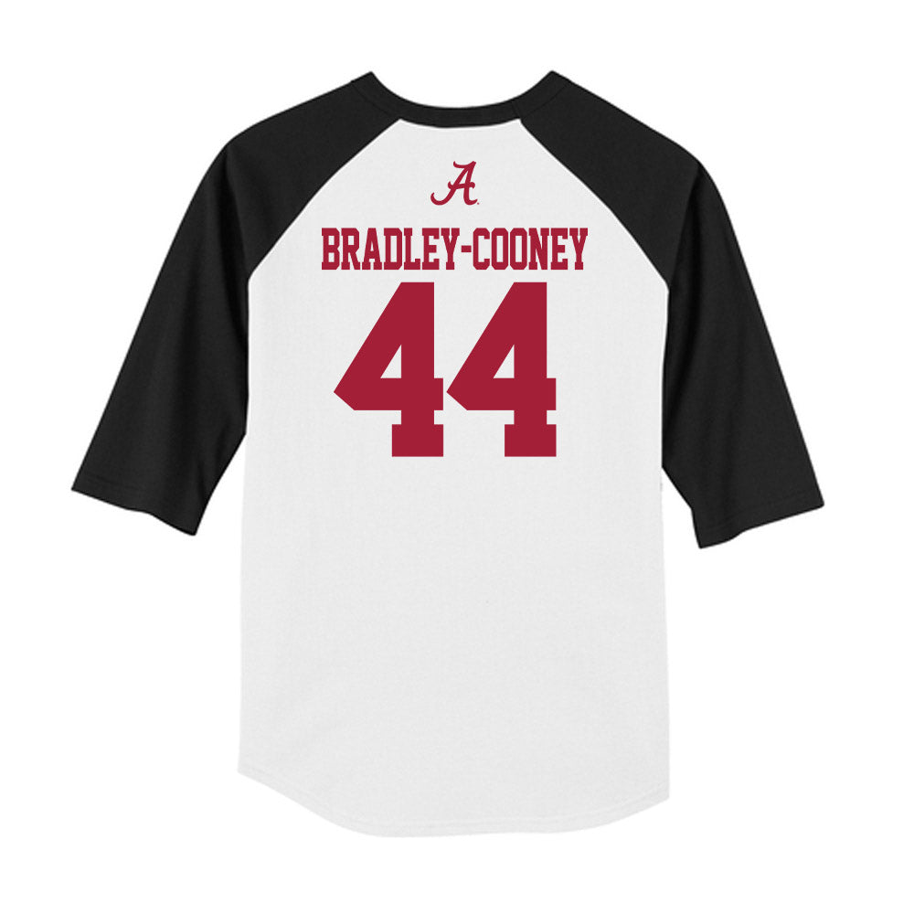 Alabama - NCAA Baseball : Packy Bradley-Cooney - USA Raglan Raglan Shirt Hoodie, Sweatshirt | PureTeeCo.com (Image 2)