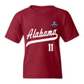 Alabama - NCAA Baseball : Coulson Buchanan - NCAA¬Æ Replica Shersey Youth T-Shirt Style003 Hoodie, Sweatshirt (Image 1)