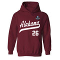 Alabama - NCAA Baseball : Peyton Steele - NCAA¬Æ Replica Shersey Hooded Sweatshirt Style003 T-Shirts, Hoodie (Image 1)